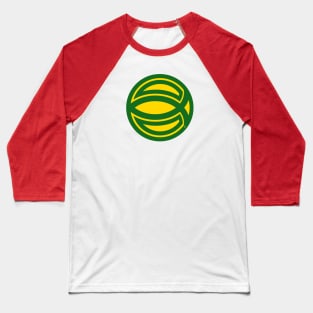 Golden Age Green Ichthys Baseball T-Shirt